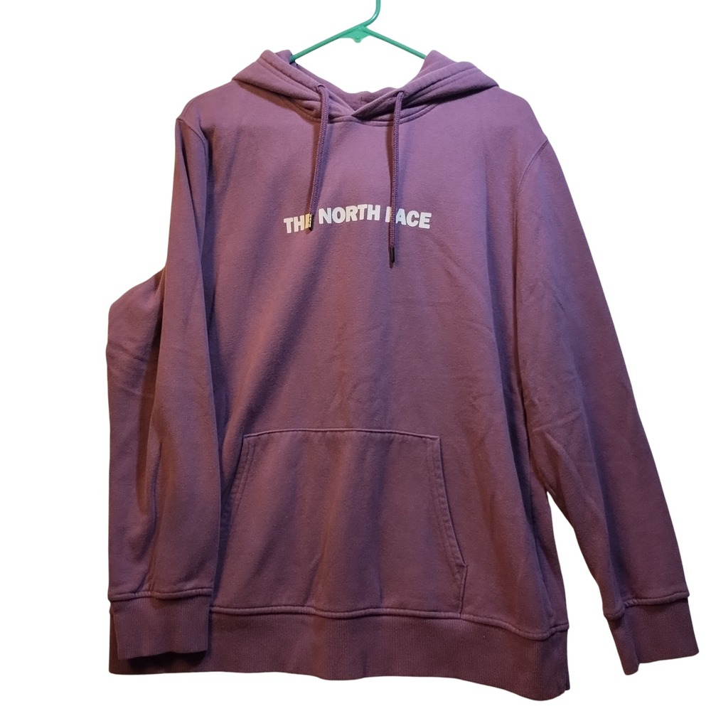 The North Face Womens Plus Size XL‎ Purple Hoodie Sweatshirt Pullover Pocket